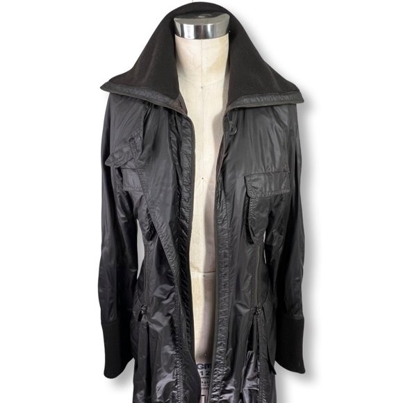 Hugo Boss Jackets & Blazers - [[ HUGO BOSS ] RARE Women's ShellTrench w/ Wool Collar + Zippered Darts : NWOT 6